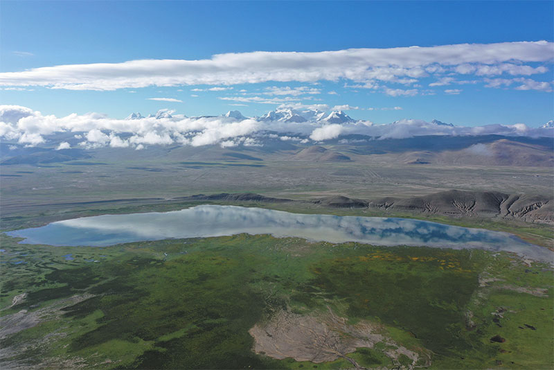 འདི་ནི་མ་བུ་མཚོའི་གནའ་ཤུལ་ཡིན་པ།（དཔྱད་གཞིའི་པར་རིས）