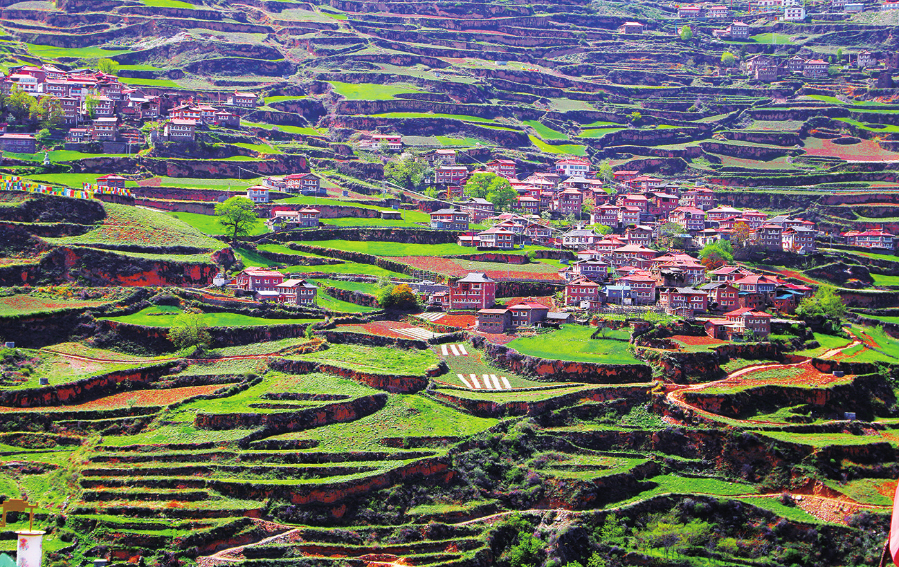 ༄༅།།ཚང་ཚིང་ནགས་ཚལ་ཁྲོད། བོད་གྲོང་རྣམ་པར་མཛེས།