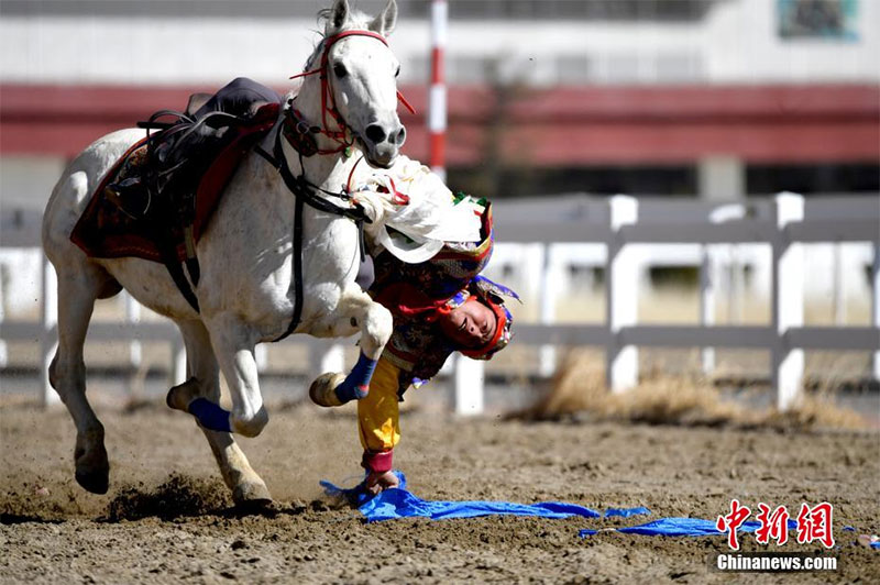 ༄༅།།བོད་ཀྱི་སྲོལ་རྒྱུན་རྟ་ཐོག་རྩལ་འགྲན། 