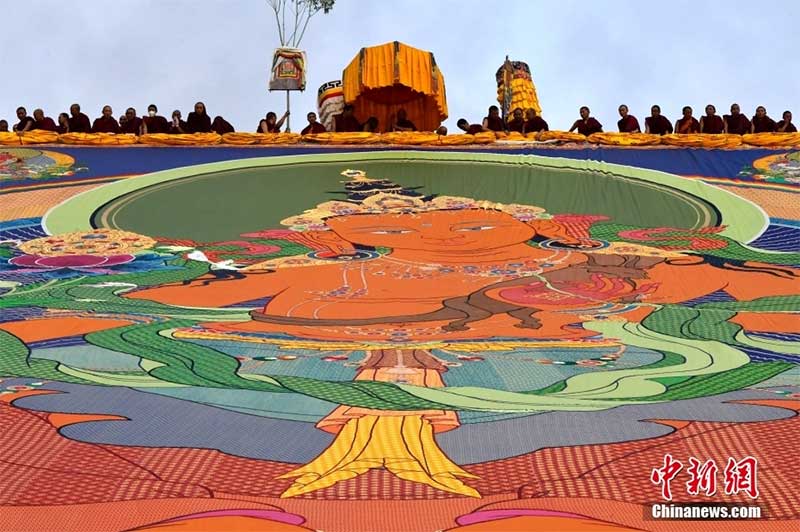 ༄༅།།2023ལོའི་ལྷ་སའི་ཞོ་སྟོན་འགོ་ཚུགས།